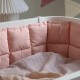Baby bumper, Kapok - Blossom pink