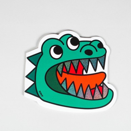 Sticker Shape Notebook Dino