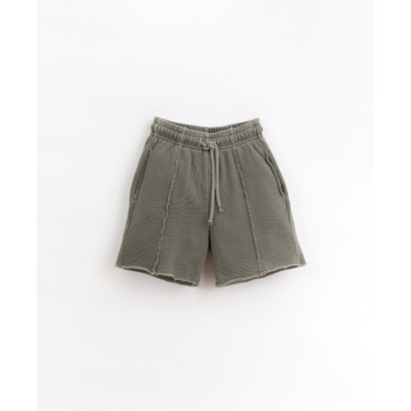 Fleece shorts - charcoal