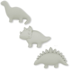 3 pack silicone sand molds - Dino