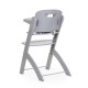 Evosit high chair Stone grey