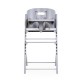 Evosit high chair Stone grey