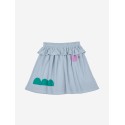 Geometric Shapes ruffle skirt