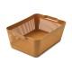 Makeeva storage basket L 2 pack - caramel