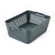 Makeeva storage basket L 2 pack - whale blue