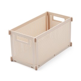 Dirch storage basket S - sandy