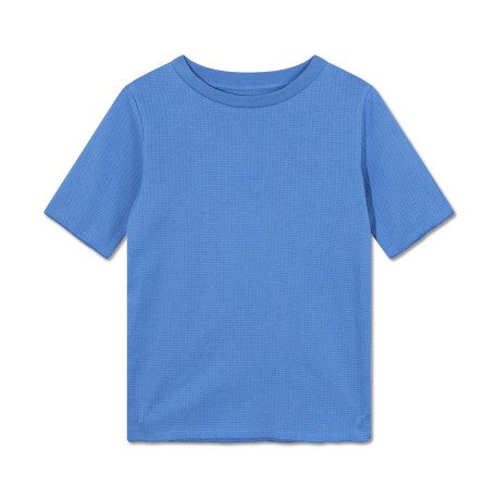 T- shirt ribbed ultramarine