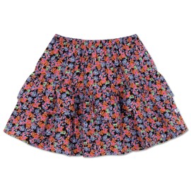 Poet ruffle skirt - floral multipop