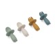 Avril baby cutlery - 4 pack - green mix