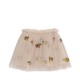 Yvonne skirt - lemon sequin