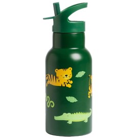 Stainless steel bottle - jungle tiger