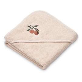 Batu Hooded Baby Towel - peach