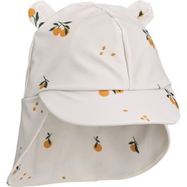 Senia swim hat- peach sandy