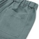 Madison linen shorts - whale blue