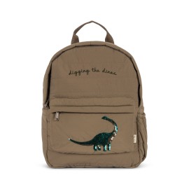 Juno quilted sequin backpack -Dino