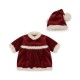 Doll Christmas dress