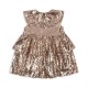 Starla dress - gold blush