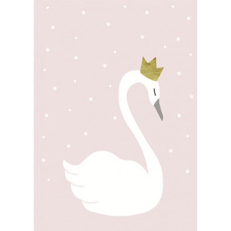 Swan wall sticker