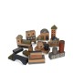 Wooden building blocks