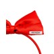 Bow Headband - red