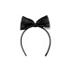 Bow Headband - black