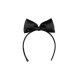 Bow Headband - black