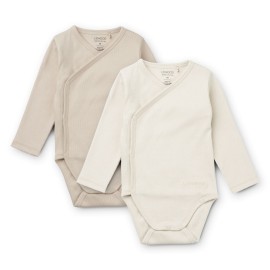 Hali body LS - 2 pack -creme/sandy