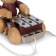 Wooden pull bunny music