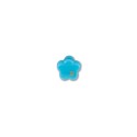 Hair clamp flower small - blue