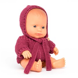 BABY DOLL CAUCASIAN Boy 21CM with clothing
