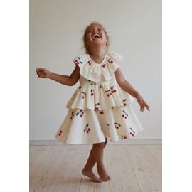Lunella dress - mon grande cherry