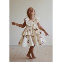 Lunella dress - mon grande cherry