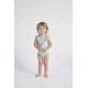 Baby Vichy ruffle swimsuit