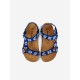 Bobo Choses printed blue sandals