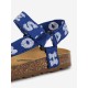 Bobo Choses printed blue sandals