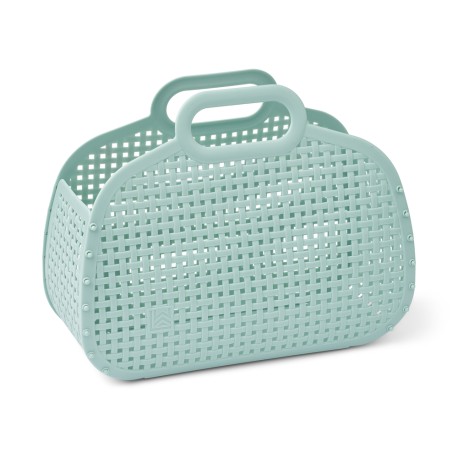 Adeline basket - ice blue