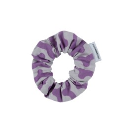 Scrunchie Violet Waves