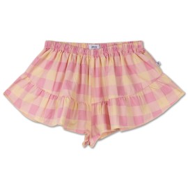 Skirt short - sand pink bb check