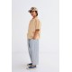 Wide pant - bleached light blue