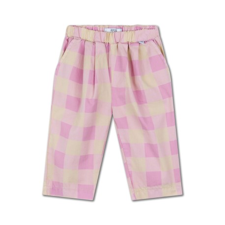 Woven pants - sand pink BB check