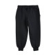 Basic solid sweatpants - black