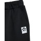 Basic solid sweatpants - black