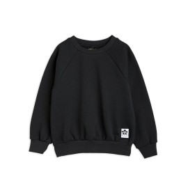 Basic solid sweatshirt - black
