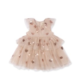 Yvonne fairy dress - coeur sequins