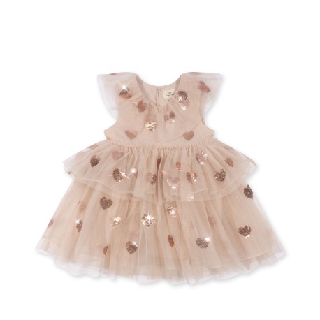 Yvonne fairy dress - coeur sequins