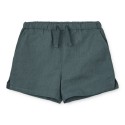 Tage linen shorts - whale blue