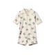 Max swimsuit short sleeves - Crab