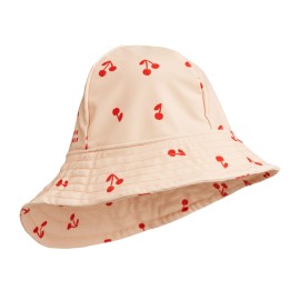 Josefine wide brim sun hat - cherries