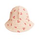 Josefine wide brim sun hat - cherries