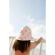 Josefine wide brim sun hat - cherries